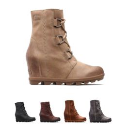 sorel wedge boots sale