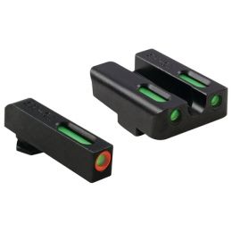 New Truglo TFX Pro Tritium Fiber-Optic Sight For Glock 42 43 TG13GL3PC
