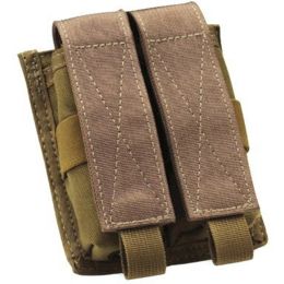 Airsoft Tactical MOLLE DOPPIO Mike 4 elastici Magazine Pouch,