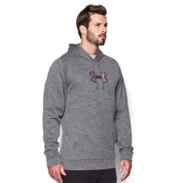 under armour men's armour fleece stacked hoodie