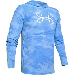 under armour blue camo hoodie