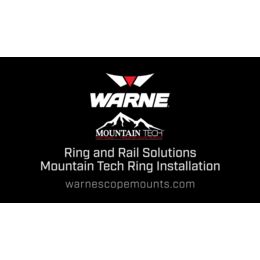 NEW 7699M Warne Scope Mounts Warne Mountain Tech Savage Axis/Edge Action Rail 