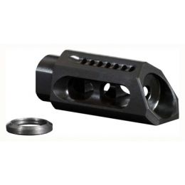 Yankee Hill 3085 Mba Slant Muzzle Brake 30 Cal Threaded 58 24 Tpi Steel Black