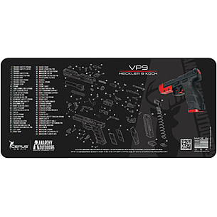 Anarchy Outdoors HK VP9 Gun Cleaning Mat  20% Off 5 Star Rating Free  Shipping over $49!