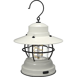 Barebones Outpost Lantern - Vintage White