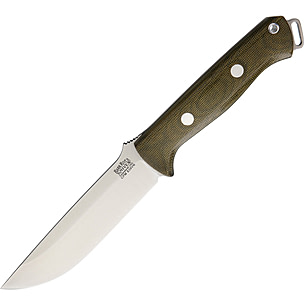 Bark River Bravo 1.25 S35VN Green Fixed Blade Knife | 27% Off w