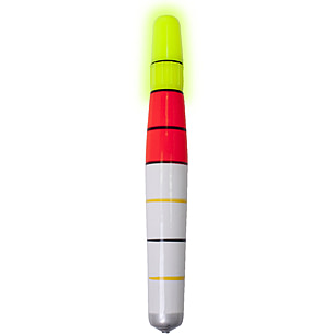 Billy Boy Bobbers Lighted Pole Float, Weighted with Light Sticks