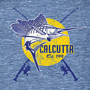 Calcutta Vintage Rod & Reel T-Shirt