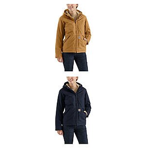 Carhartt Women's Flame-Resistant Full Swing¨ Quick Duck¨  Jacket/Sherpa-Lined - Outerwear - Carhartt