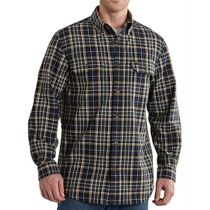 carhartt fort plaid chambray shirt