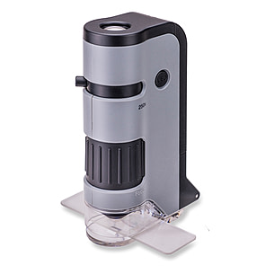 Carson MicroMini 20X LED and UV Lighted Pocket Microscope:Microscopes:Simple