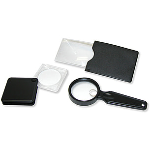 Carson Lume Series Aspheric COB LED Lighted Hand-Held Magnifier with 7x