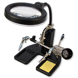 Magnivision Lighted Magnifier 75mm/3