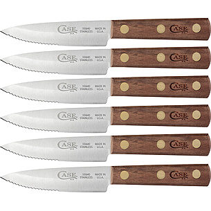 Case Steak Knife Set Walnut  30% Off w/ Free Shipping and Handling