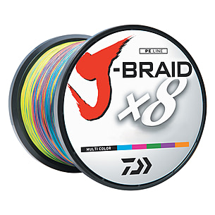Daiwa J-Braid Multi-Color Fishing Line