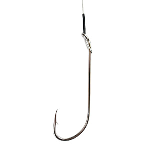 Eagle Claw Nylawire Snelled Hook, O'Shaughnessy, Offset