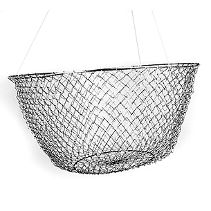 Eagle Claw Two-Ring Wire Mesh Crab Net