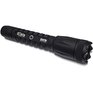 Elzetta Charlie 3-Cell Flashlight w/Crenellated Bezel Ring