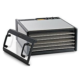 Excalibur 6 Tray Performance Digital Dehydrator, in Stainless
