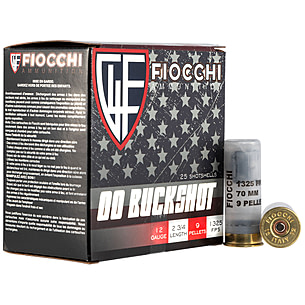 Fiocchi Light Blue High Brass Shotgun Shells 12 Gauge