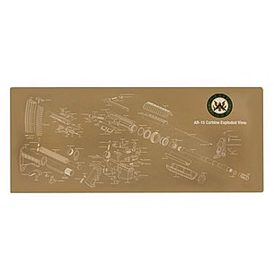 Guntec USA AR-15 Armorer's Gun Mat  4.6 Star Rating Free Shipping over $49!