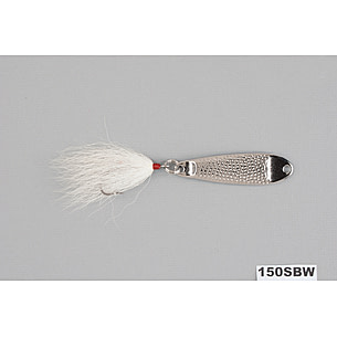 Hopkins 150SBW Shorty Hammered Spoon w/Bucktail Treble