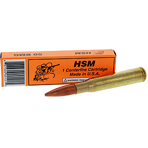 Hsm Ammunition Hsm Ammo .50 Bmg Hornady A-max Dummy Round 1-pack