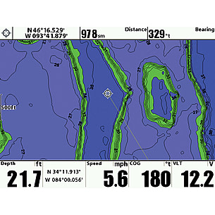 Humminbird 600013-5 Lakemaster Digital Micro Map Card With Sd Adapter  Dakotas/Nebraska V5