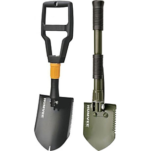 HUMVEE - Folding Shovel with Nail Puller and Saw Tooth