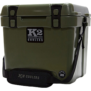 K2 Coolers Summit 20 Quart Cooler Duck Boat Green