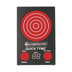 Laserlyte Quick Tyme popular Laser Trainer Target 16.80 Ounce Black TLB-QDM Open Box