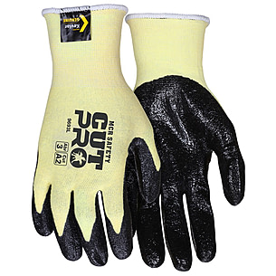 Ultra Tech 15 Gauge Gloves, 100% Kevlar Cut Protection w/ Textured