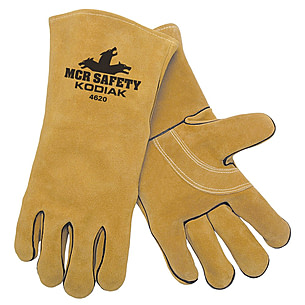 Beige Poly Cotton Work Gloves - 10 Gauge