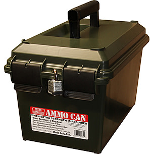 MTM Case-Gard 50 Rifle Ammo Boxes .22-250 to .308 Green RM-50-10