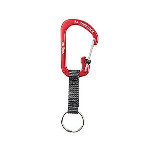 Nite Ize SlideLock Key Ring, Aluminum