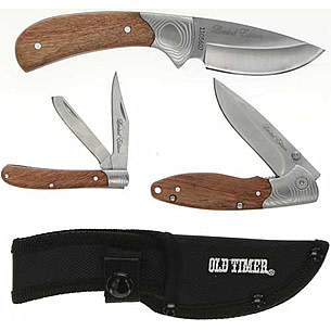 Old Timer 3 Piece Knife Set with Tin - 1200627