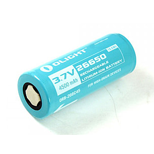 Olight Batterie 26650 rechargeable 4500mAh pour R50