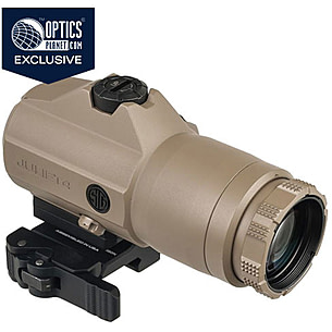 OpticsPlanet Exclusive SIG SAUER Juliet4 Magnifier, Red Dot Sights | 4.9  Star Rating w/ Free Shipping