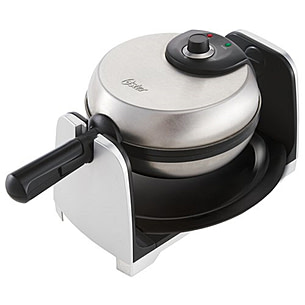  Oster Belgian Waffle Maker with Adjustable Temperature