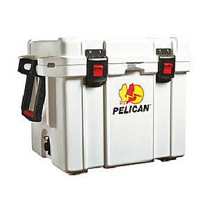 Pelican 65 Quart White Elite Wheeled Cooler