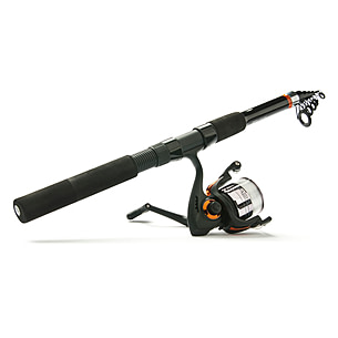Ready 2 Fish Telescopic Spinning Rod and Reel Combo w/ Kit