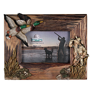 Rivers Edge Lure Picture Frame Resin