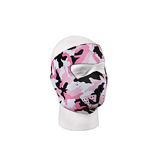 Supreme Logo Facemask Woodland Camo