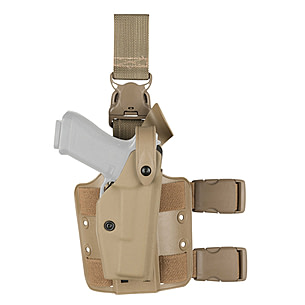 Safariland 6005 SLS Tactical Holster with Quick Release Leg Harness Fits  Browning Hi-Power Right Hand STX Tactical Finish Black [FC-781602445153] -  Cheaper Than Dirt