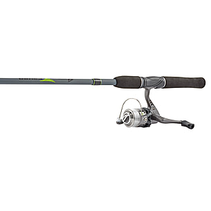 South Bend Raven Spinning Travel Pack 6' Rod and Reel Combo
