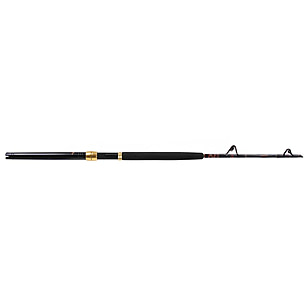 Star Rod, Handcrafted Stand-Up Conventional Rod, 1 Piece, Black Aftco  Rollers