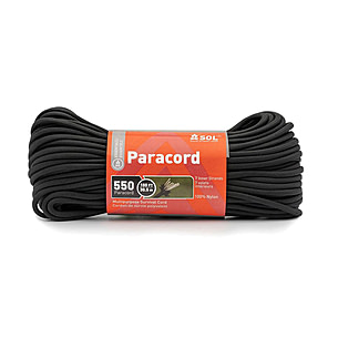 550 Paracord 100 ft with Carabiner