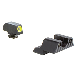 Trijicon Heavy Duty Night Sights Yellow Front Outline Fits Glock 42