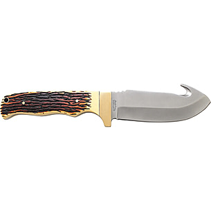 Uncle Henry 185UH Elk Next Gen Guthook Fixed Blade Knife