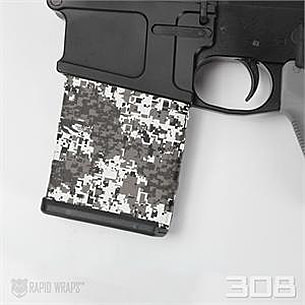 US Night Vision Tiger Stripe Mag Wraps - 308 20-Shot Magazine